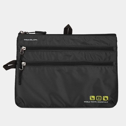 Travelon Organizador De Viaje Para Asiento Con Porta Tablet Color Negro