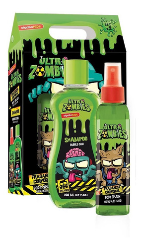 Set Ultra Zombies Colonia 125ml + Shampoo 200ml