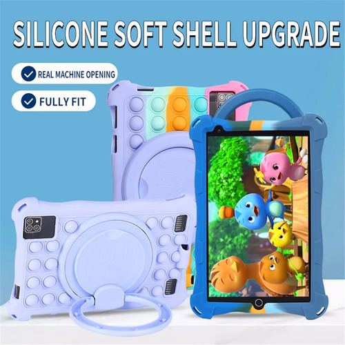 Funda Redmi Pad De Silicona Con Burbujas Para Niños, Tableta