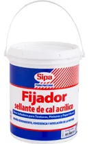 Comprar Fijador Sellante De Cal Acrílico Sipa Galón Acabado Mate Color Blanco