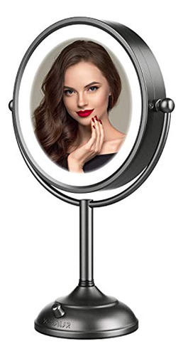 Espejo De Maquillaje Profesional Con Luz De 8.5  , Espejo De