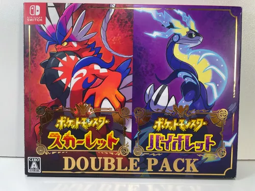 Pokemon Scarlet & Pokemon Violet Double Pack for Nintendo Switch