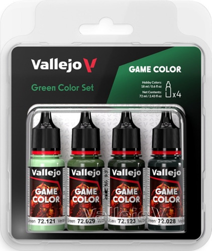 Vallejo Game Color Set 4 X 18 Ml
