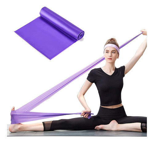 Set De 3 Bandas Elásticas Abiertas Por Niveles Para Yoga