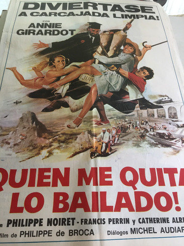 Poster Quien Me Quita Lo Bailado Annie Girardot     Original