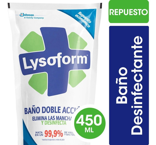 Lysoform Baño Dp 450 Ml X 2 Un