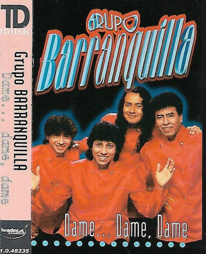 Grupo Barranquilla Album Dame Dame Dame Sello Lm Cassette