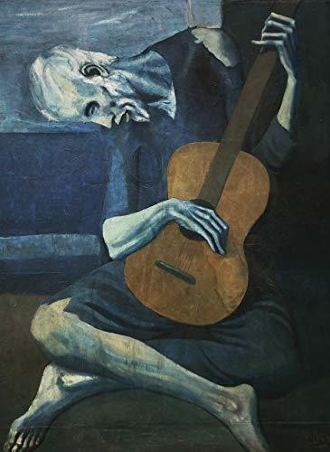 El Viejo Guitarrista De Pablo Picasso Poster Print 1903 - La