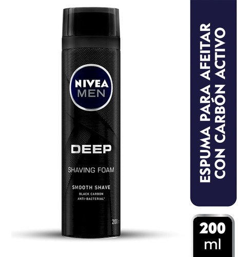 Espuma Para Afeitar Nivea Men De Ep 200ml