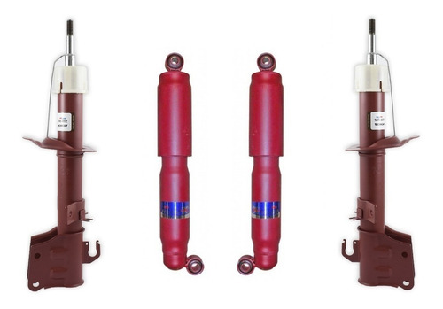 Imagen 1 de 6 de Kit 4 Amortiguadores Fiat Strada Adventure Locker