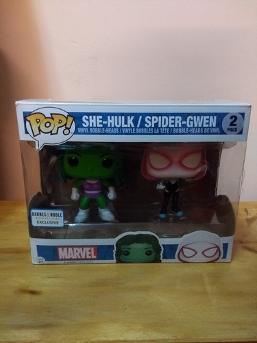 Funko Pop! Marvel She Hulk / Spiderwen Pack 2 Exclusive