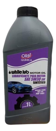 Oleo Motor Lubrificante Sintético 5w30 Anp14351 1 Litro