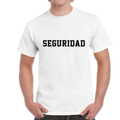 Remera De Hombre Trabajo Seguridad Guardia Vigilante M3