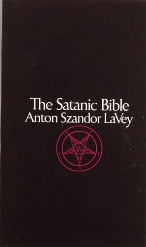 Libro The Satanic Bible-inglés