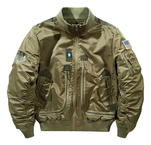 Chaqueta bomber hombre militar hotsell