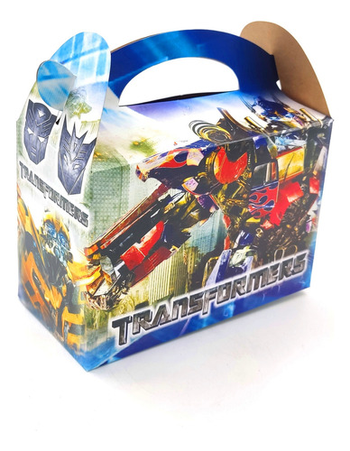 Caja Cajita Feliz Sorpresa X12 Unidades Transformers