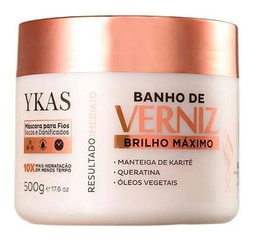 Ykas Banho De Verniz Máscara 500 G