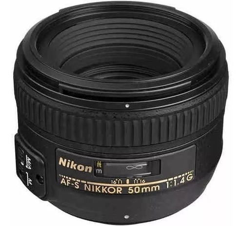 Lente Nikon 50mm F/ 1.4g Af-s Nikkor Fx Dx Reflex Slr D-slrs