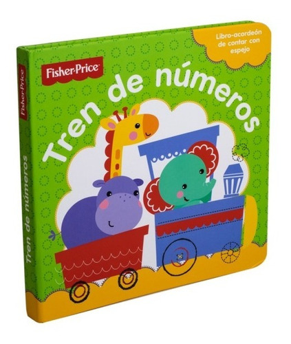 Libro Para Bebe: Tren De Numeros Fisher Price