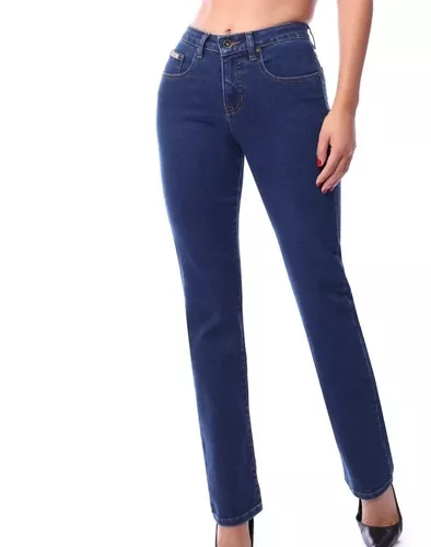 Jeans Mezclilla Stretch Alta