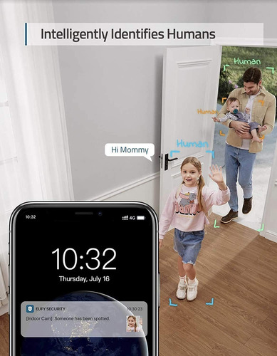 Imagen 4 de 6 de Eufy Security Solo Indoorcam C24 2cam Kit, 2k Security ...