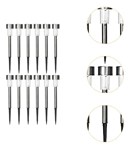 10 Uds. Luz Solar Para , Luz De Paisaje, Luces Vistoso