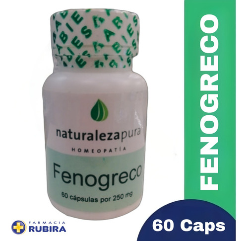 Antidiabético Natural Fenogreco X 60 Cápsulas