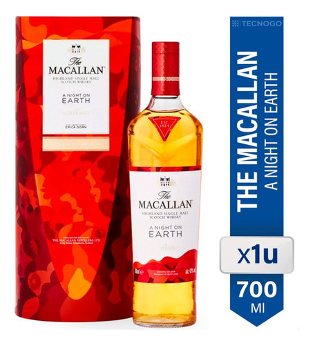 Whisky The Macallan Night On Earth Con Estuche Single Malt