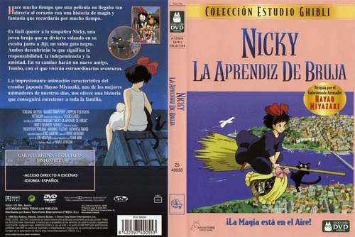 Nicky - La Aprendiz De Bruja - Hayao Miyazaki - Dvd