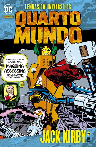 Lendas do Universo DC: Quarto Mundo Vol. 4, de Kirby, Jack. Editora Panini Brasil LTDA, capa mole em português, 2019