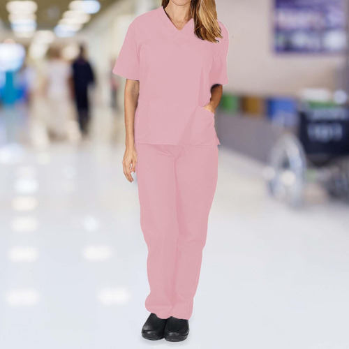 Uniforme De Enfermería Para Mujer, Conjunto De Pantalones