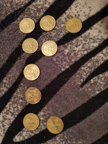 Monedas De 10 Pesos Del Año 1981 Al 1989