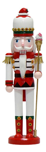 Estatua Cascanueces, Figura Decorativa De Madera, Adorno De