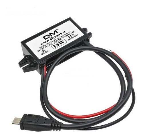 Regulador De Voltaje 12v A 5v 3a 15w Entrega Inmediata