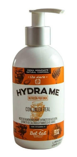 Hydrame Con Jalea Real Nutrición Profunda De Bel-lab 235 Ml