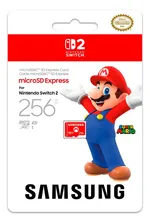 Memoria Microsd Samsung Express Card 256gb Para Switch 2