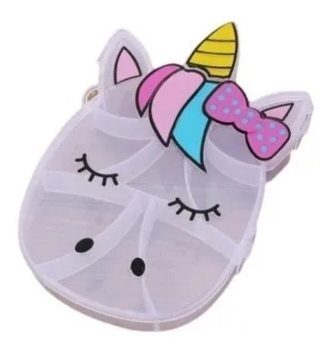 Caja Joyero Unicornio Transparente
