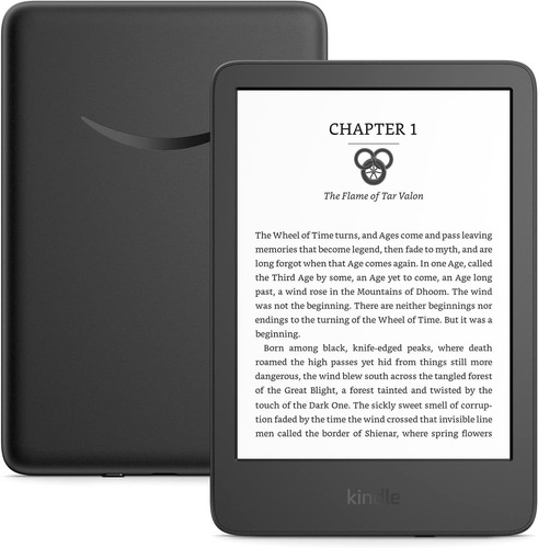 Kindle Version 2022 6 Pulgadas 300 Ppi Con Publicidad Negro