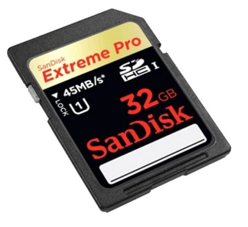 Sd Hc 32gb Sandisk Extreme Pro 45mb/s 300x Uhs-i