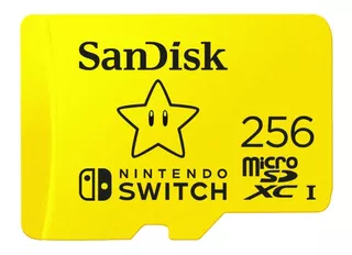 Memoria Micro Sd Xc 4k 256gb Sandisk Nintendo Switch / Lite