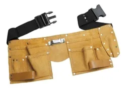 Comprar Cinto De Ferramentas Em Couro 11 Bolsos Lotus no Mercado Livre