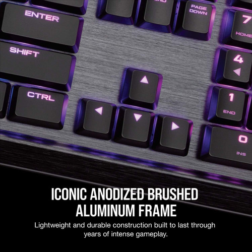 Teclado Corsair K70 Rgb Mk.2 Cherry Mx Low Profile Speed