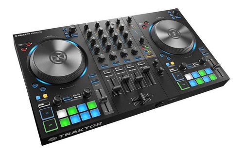 Controlador DJ Native Instruments Traktor Kontrol S3 negro de 4 canales