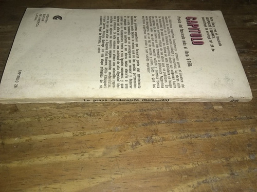 La Prosa Modernista - Guillermo Ara. Capitulo N° 26 (Usado)