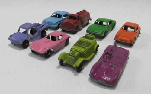 Juguete Antiguo, Lote 8 Autitos Tootsietoys U.s.a.