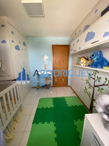 Imagem 12 de 15 de Apartamento À Venda 2/4 Climatizados (1 Suíte) 70m2 Com Uma Vaga De Garagem, No Condomínio Residencial Mais Completo Da Região. - Ap00783