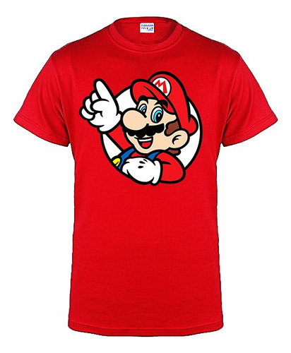 Playera Coleccion Super Mario 12 Diferente Personaj + Regalo