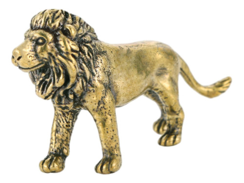 Estatua Artesanal De León Para Mascota De Té, Mini Regalo