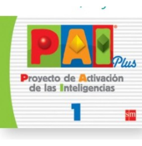 Pai Plus 1 - Proyecto De Activacion De Las Inteligencias