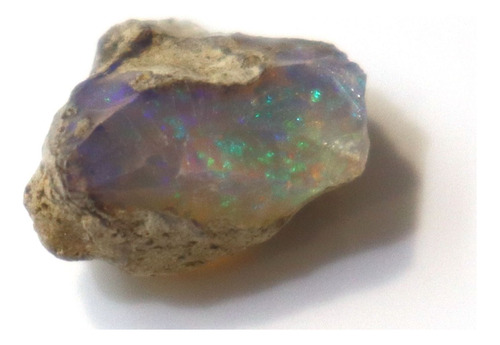 Gran Opalo Fino Arcoiris Bruto Especimen 17 Ct 100% Natural